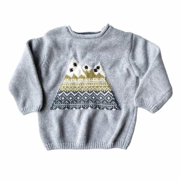 Zara Other - Zara Knitwear Grey Mountain Sweater